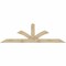 Ekena Millwork Richland Rough Sawn Timber Gable Bracket, Douglas Fir, 108"W x 31 1/2"H x 6"D x 6"F, 7/12 Pitch GBW108X31X0606RIC00RDF - alternate 1